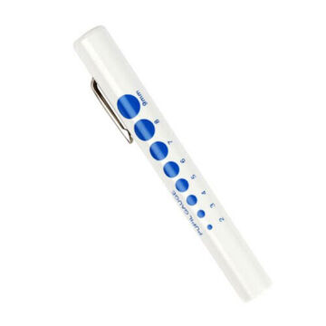 Disposable Penlight, 1/2 in dia x 5 in lg, Carbon Zinc AAA