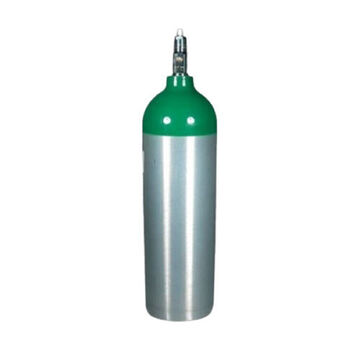 Cylindre D d'oxygène gazeux expansé, 412 l