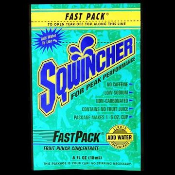 Sports Drink, 0.6 oz, Packet, Powder, Fruit Punch