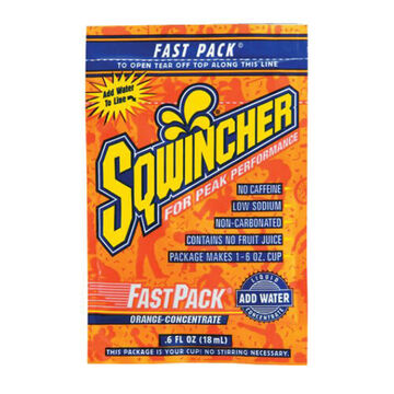 Sports Drink, 0.6 oz, Packet, Powder, Orange