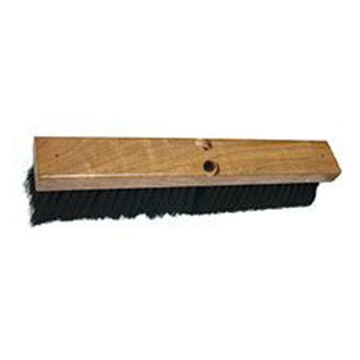 Sweep Cleaning Brush, Medium, 18 in Block, 2-3/4 in Trim, Tampico Fibre