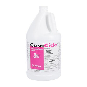 Surface Disinfectant, 1 gal, Bottle, Liquid, Alcohol, Clear, 11 to 12.49, Water