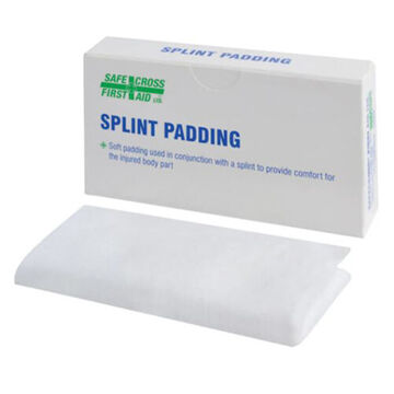 Splint Padding, 4 in wd x, 8 in lg, White