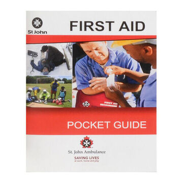 First Aid Pocket Guide, 8.3 cm x 10.2 cm