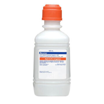 Non-Pyrogenic Irrigation Solution, 500 ml, Bottle, Liquid, 0.9% Sodium Chloride
