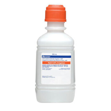 Solution d'irrigation non pyrogène, 500 ml, flacon, liquide, chlorure de sodium à 0.9%