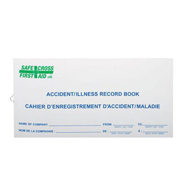 Carte d'inspection de maladie, accident, 31.8 cm wd x 21.6 cm lg, papier