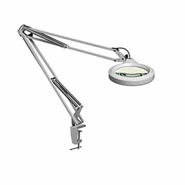 Lampe de grossissement, lumière de 9 pouce de diamètre, bras de 45 pouce