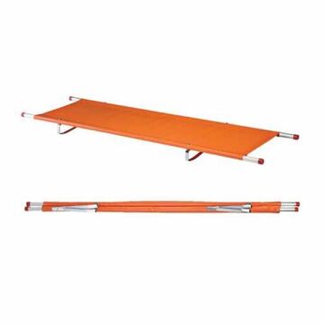 Single Fold Stretcher, 54.6 cm wd x 205.7 cm lg, Aluminum