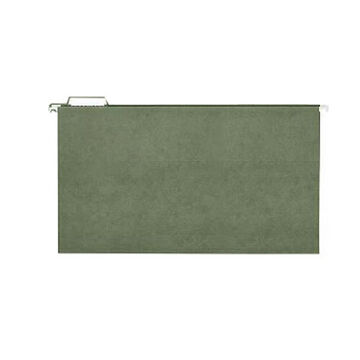 Hanging File Folder, 14-3/4 in wd x 9-1/4 in ht, Green