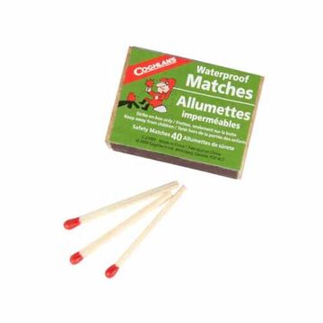 Waterproof Matches, For Hunters, Fishermen, Campers or Outdoor Workers