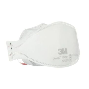 Health Care Surgical Mask, Standard, N95, 95% Efficiency, White