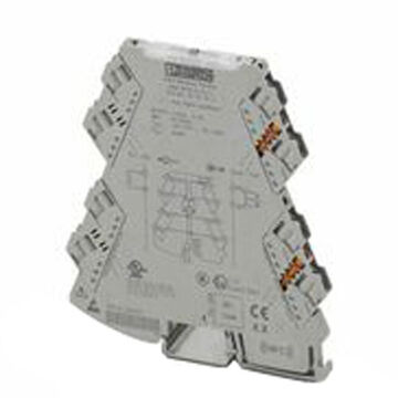 Switch, 6.2 mm wd, 109.81 mm ht, 119.2 mm dp, 70 deg F, Din Rail, 110 V, 24 VDC, 20 mA