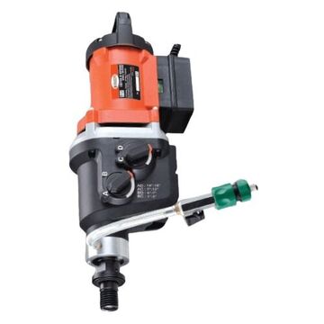 Drill Motor, 3500 W, 110 V, 25 A, 225/300/565/780 rpm loaded, 385/530/975/1340 rpm no load, Aluminum