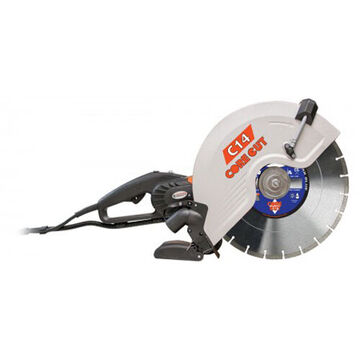 Electric Hand Held Saw, 5 in DPM, 1 in Arbor, 120 V, 15A, Magnesium Blade Guard, Cord, 4500 rpm, 17 lbs, Down