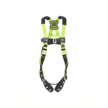 Harness Fall Arrest, S/m, 420 Lb Capacity, Green, Polyester