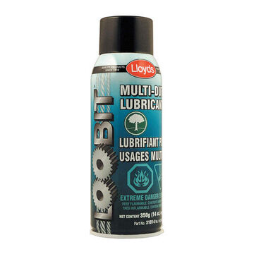 Multi Purpose Lubricant, 350 g Aerosol Can, Liquid, Green