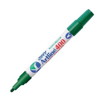 Permanent Paint Marker, Regular Bullet, 2.3 mm, Green, Acrylic Fiber Tip, Xylene Free Ink