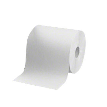 Pull Towel, 8 in wd x 1000 ft Roll lg, Paper, White