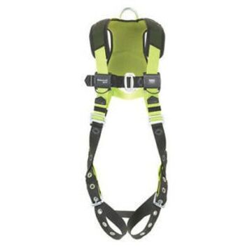 Harness Full Body, S/m, 420 Lb Capacity, Green, Stretchable Polyester
