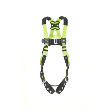 Harness Fall Arrest, Universal, 420 Lb Capacity, Green, Polyester