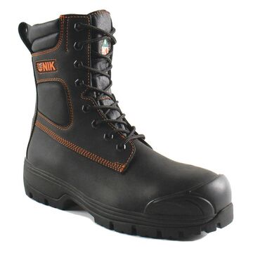 Bottes de sécurité noire 8po semelle glace sèche