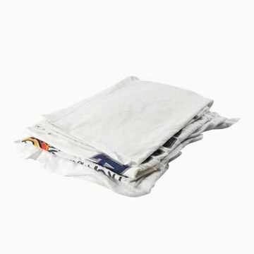 Essuie-tout pour tee-shirt, 17 pouce wd x 17 pouce wd, coton, blanc