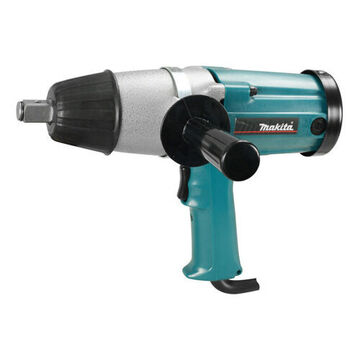 Heavy Duty, Reversible Impact Wrench, 3/4 in x 12-7/8 in, Square, 433 ft-lbs, 120 V, 9 A, 1500 rpm