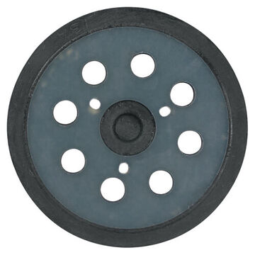 Round Backing Pad, Rubber, 5 in