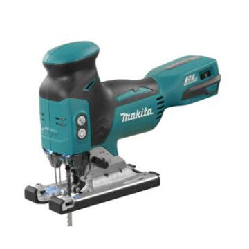 Push Button On Jig Saw, 5-5/16 in x 1 in, 3500 Strokes Per Minute, 18 V, Metal, Wood, Soft Grip