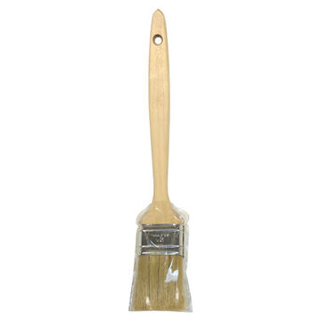 Brosse de radiateur décalée, 14 mm wd, 64 mm lg, poils blancs naturels, beige