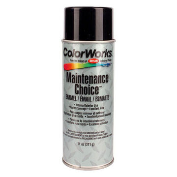 Multi Purpose Spray Paint, 454 g, Aerosol Can, Liquid, Black, Gloss