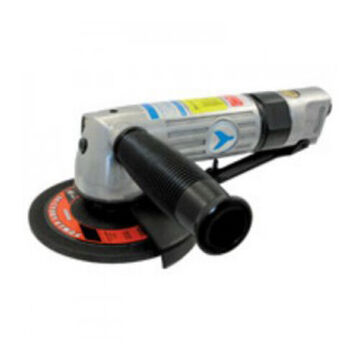 Standard Duty Angle Grinder, 4 in Dia, 6 cfm, 90 psi