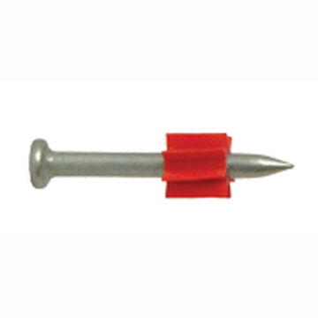 Super Point Flat Headed Fastener, 2-1/2 in, High Quality Spring Steel Wire, Zinc Plated