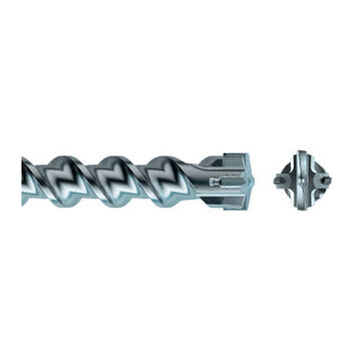 Hammer Drill Bit, 1 in x 13 in x 8 in, SDS Max, Carbide, For Steel, Rock, Masonry and Granite