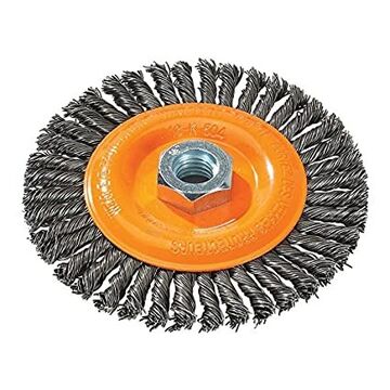 4-1/2x3/16x5/8-11 Knotted Wire Brush