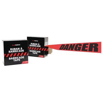 Barricade Tape Danger Red 2mil
