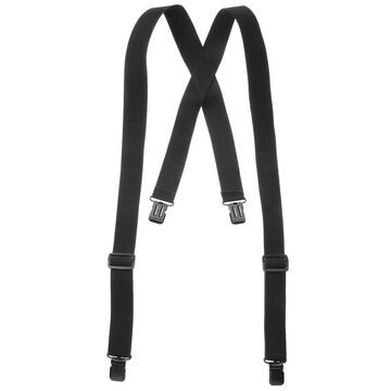 Suspenders 1.5in Universal Black Elastic
