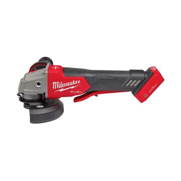 Cordless Heavy-Duty Braking Grinder, Metal/Plastic, M18 Redlithium, 5 Ah Battery, Paddle Switch Control