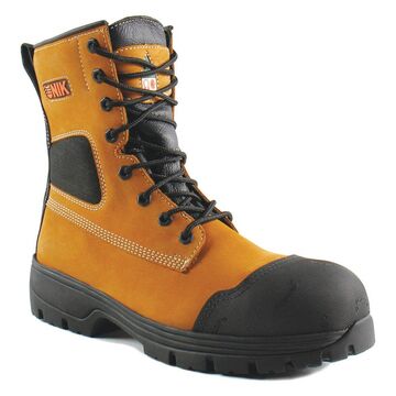 Safety Boots Tan 8in Dry-ice Sole