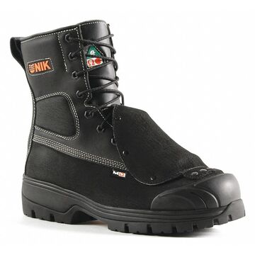 Bottes de sécurité 3e noire 8po glace sèche