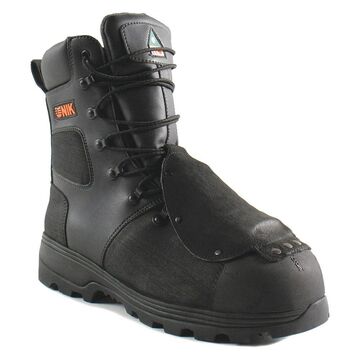 Bottes de sécurité noire 8po semelle glace sèche