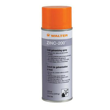 Cold Galvanizing Spray Compound, Zinc 200, Liquid, 400 Ml Aeroso