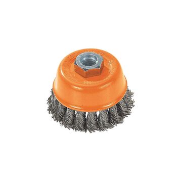 3in 1/2-13 Wire Cup Brush