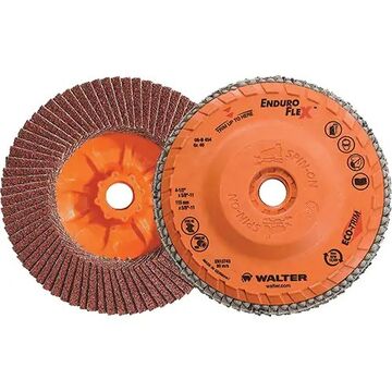 4.5in X 5/8in-11 2-in-1 Enduroflex Turbo Flap Disc 