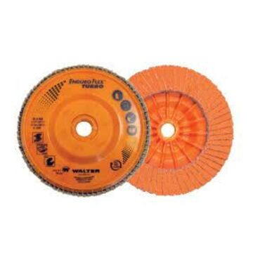 7 X 7/8 Gr 36/60 Enduro-flex Turbo Flap Disc Ceramic