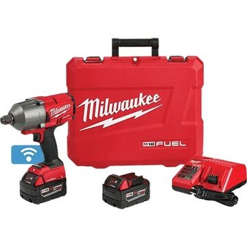 Cordless Impact Wrench, 3/4 In, Square, 1200 Ft-lb, 8-1/2 In Lg
