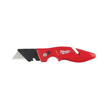 Knife Compact Folding Utility, Blade Steel, 7-1/2 In Oal