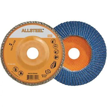 5in X 7/8in Gr 60 Allsteel Flap Disc