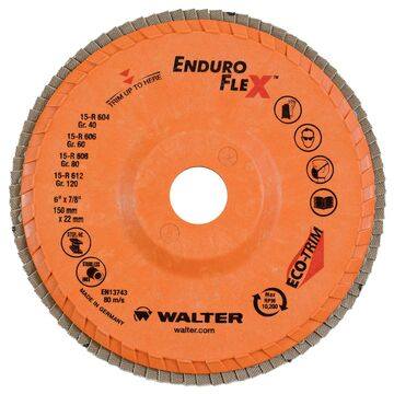 6in Gr 120 Enduro Flex Flap Wheel 
